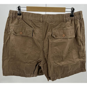 Saville Row Men's Size 38 Hiking Dark Khaki Cargo Shorts